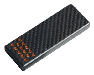 Nitecore CARBO10000G2ORA Lithium-ion (Li-Ion) Power Bank, 10,000 mAh, Black, Orange