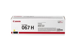 Canon 067H tonerkassett, 1 st. Original, gul
