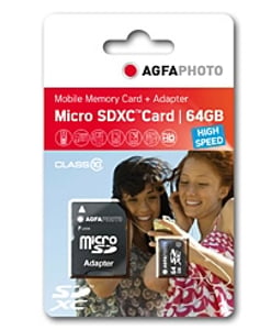 AgfaPhoto 64 GB MicroSDXC Klasse 10