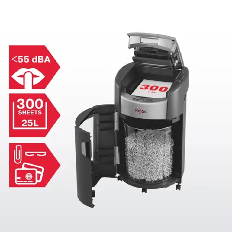 фото Шредер Rexel ShredMax AutoFeed+ 300M (2025300MEU) 3
