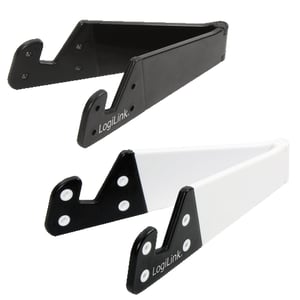 LogiLink AA0039W-hållare Passiv hållare Mobiltelefon/smartphone, surfplatta/UMPC Svart, vit