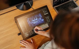 Wacom DTK168K0B tablet graficzny Czarny 345 x 215 mm USB