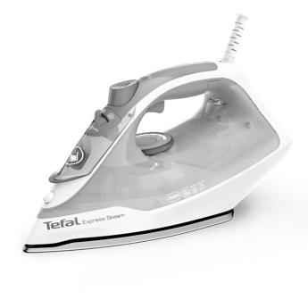 Tefal Express Steam FV2863E1 Żelazko parowe Płyta ceramiczna 2500 W Biały, Szary