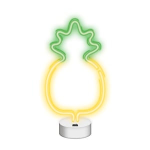 Forever Light Neon LED on a stand PINEAPPLE yellow green NNE05 Lekka ozdoba