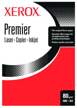 Xerox Premier A3 80 g/m² vitt papper, 500 ark, för bläckstråleskrivare