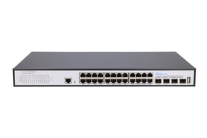Extralink Switch Hypnos Pro 24x RJ45 1000Mb/s PoE, 4x SFP+, L3, zarządzalny, 450W