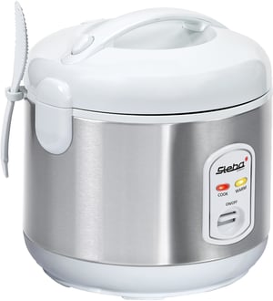 Steba RK 2 szybkowar 3,5 l 700 W Stal nierdzewna, Biały