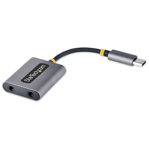 StarTech USBC-AUDIO-SPLITTER Audio-Splitter Grau
