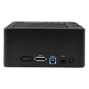 StarTech SDOCK2U33RE duplikator Duplikator HDD/SSD Czarny 1 kopii