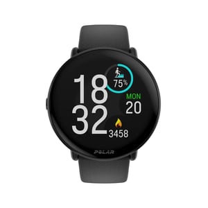 Polar IGNITE 3 3,25 cm (1.28") AMOLED 43 mm Cyfrowy 416 x 416 px Ekran dotykowy Czarny GPS