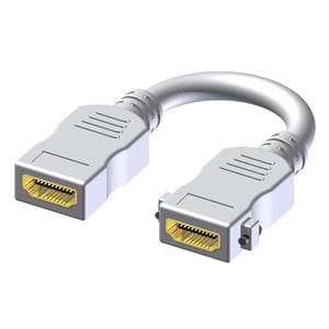 PROCAB BSP602/W przejściówka do kabli HDMI 19-pin Biały