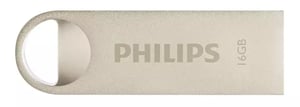 Philips FM16FD160B 16 GB USB Flash Drive, USB Type-A 2.0, Silver