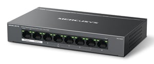 Mercusys MS108GP Managed Gigabit-Ethernet (10/100/1000) mit PoE-Unterstützung, schwarz