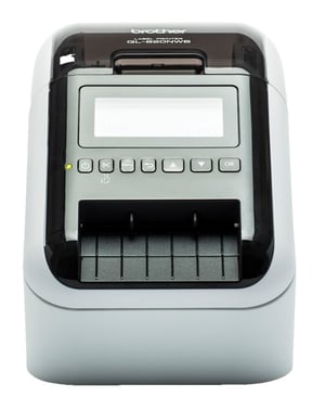 Brother QL-820NWBC Etikettendrucker, Direktthermodruck, Farbe, 300 x 600 DPI, 176 mm/s, kabelgebunden und kabellos, kabelgebundenes LAN, DK, WLAN, Bluetooth