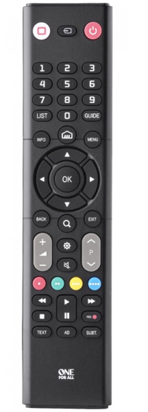 One For All TV Replacement Remotes URC1311 Remote Control Infrared Press the buttons