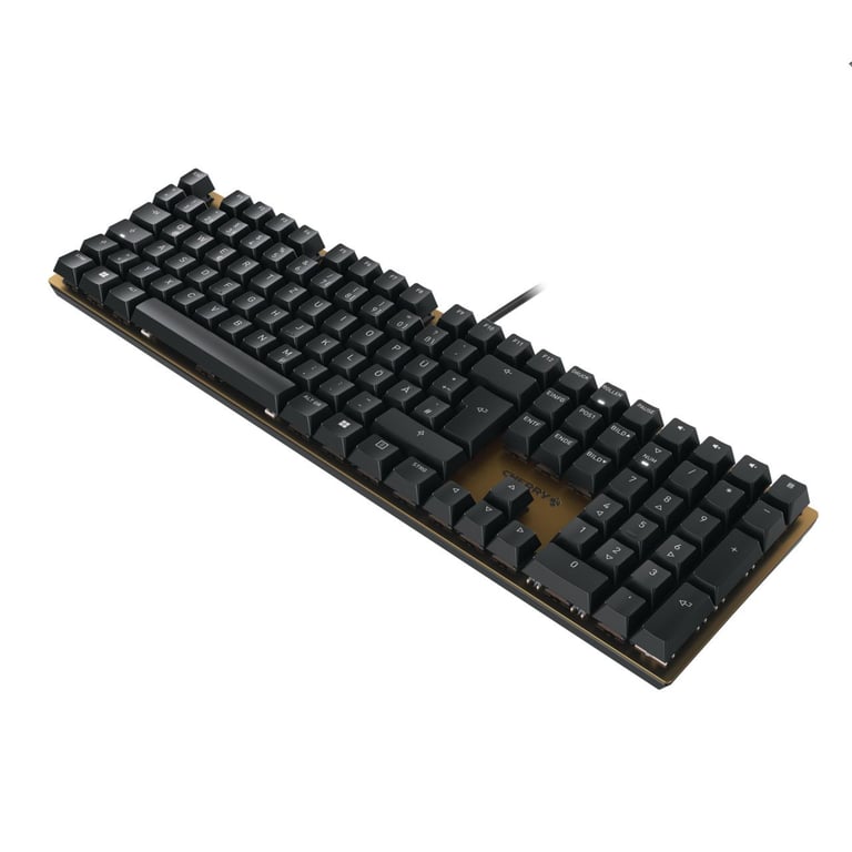 CHERRY KC 200 MX klawiatura Uniwersalne USB QWERTY Angielski Czarny, Brąz