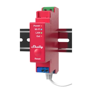 Shelly Pro 1PM Power Relay, Pink 1