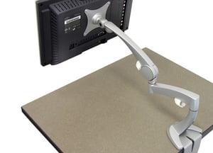 Ergotron Neo Flex LCD Arm 55,9 cm (22") Biurko Srebrny