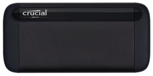 Crucial CT4000X8SSD9 External SSD 4 TB USB Type-A to USB Type-C 3.2 Gen 2 (3.1 Gen 2) Black