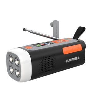 Marmitek 25008644 Radio, tragbar, analog und digital, schwarz