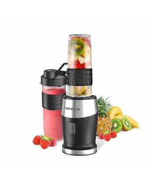 Orava RM-700 blender 0,57 l Blender stołowy 700 W Czarny, Srebrny