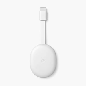 Google Chromecast with GoogleTV HDMI 4K Ultra HD Android Biały