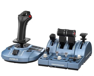 Thrustmaster TCA Captain Pack X Airbus Edition Black, Gray USB Joystick + Engine Control Lever Analog PC, Xbox