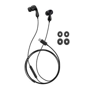 Baseus Encok CZ20 Zestaw słuchawkowy Przewodowa Douszny Połączenia/muzyka USB Type-C Czarny