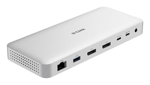 D-Link DUF-901/E dockningsstation, kabelansluten USB4, grå