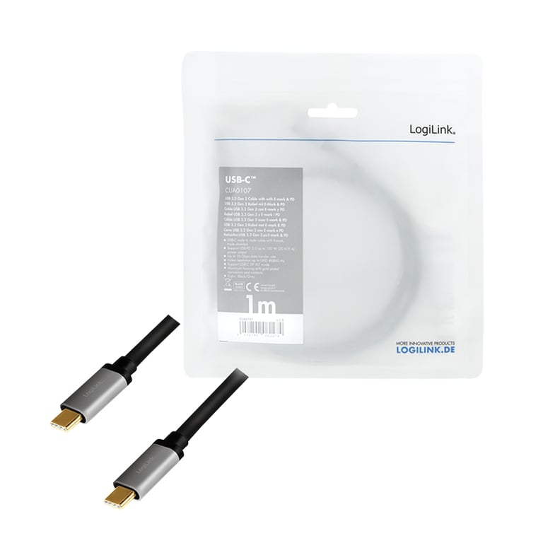 Ｎｏ．629様 USAMS US-SJ632 100W 1.2 m Czarny Kabel USB-C - USB-C