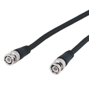 Goobay AVK 146-200 2.0m koaxialkabel 2 m Svart