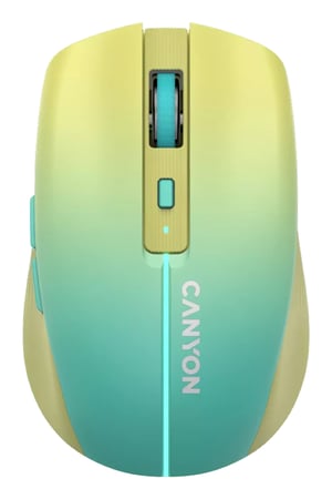 Canyon CNS-CMSW44UA Maus, universell, rechtshändig, RF-Funk + Bluetooth, optisch, 1600 DPI