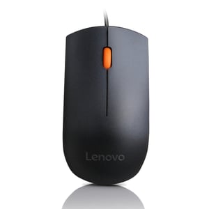 Lenovo GX30M39704 Office Mouse, Ambidextrous, USB Type-A, Optical, 1600 DPI