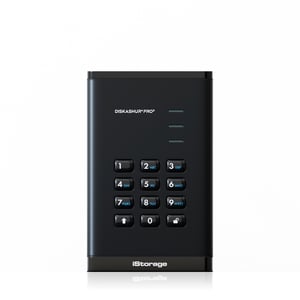 iStorage diskAshur PRO3 SSD 1 TB USB Typ A / USB Typ C 3.2 Gen 1 (3.1 Gen 1) Schwarz