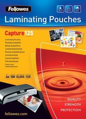 Fellowes Glossy Pouches A3 100 pcs. 125 mµ folia do laminowania
