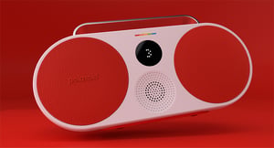 Polaroid PLRMUSICP39091RED bärbar högtalare / festhögtalare Röd, Vit
