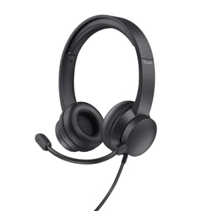 Trust Ayda Wired Headset Headband Calls/Music Black