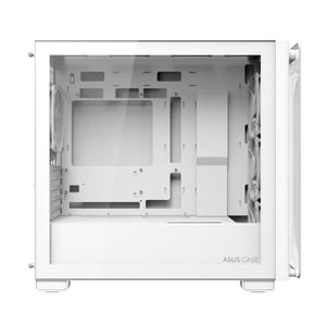 ASUS A23 PLUS TG ARGB WHITE Micro Tower Biały