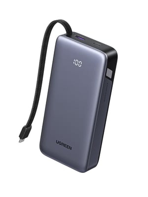 Ugreen Nexode Litowo-jonowa (Li-Ion) 20000 mAh Szary