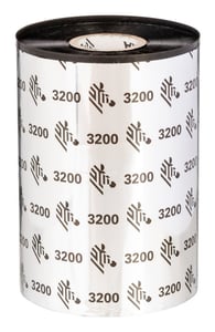 Zebra 3200 Wachs/Harz-Thermotransferband 74 m Schwarz