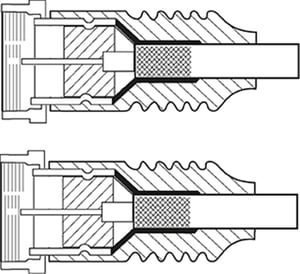 Goobay 50741 kabel koncentryczny 10 m F-Typu Biały