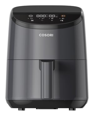 Cosori CAF-LI211-AEUR Heißluftfritteuse, Einzelmodell, 2 l, Standgerät, 900 W, schwarz