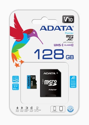 ADATA Premier 128 GB MicroSDXC UHS-I Klasa 10