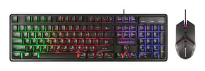 Tracer BOOST USB klawiatura Dołączona myszka Gaming Czarny