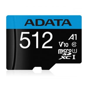 ADATA AUSDX512GUICL10A1-RA1 pamięć flash 512 GB MicroSDXC UHS-I Klasa 10