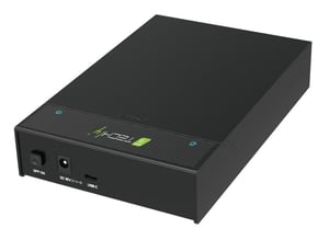 Techly I-CASE SU31-35B hårddiskhölje HDD-hölje Svart 2,5/3,5"