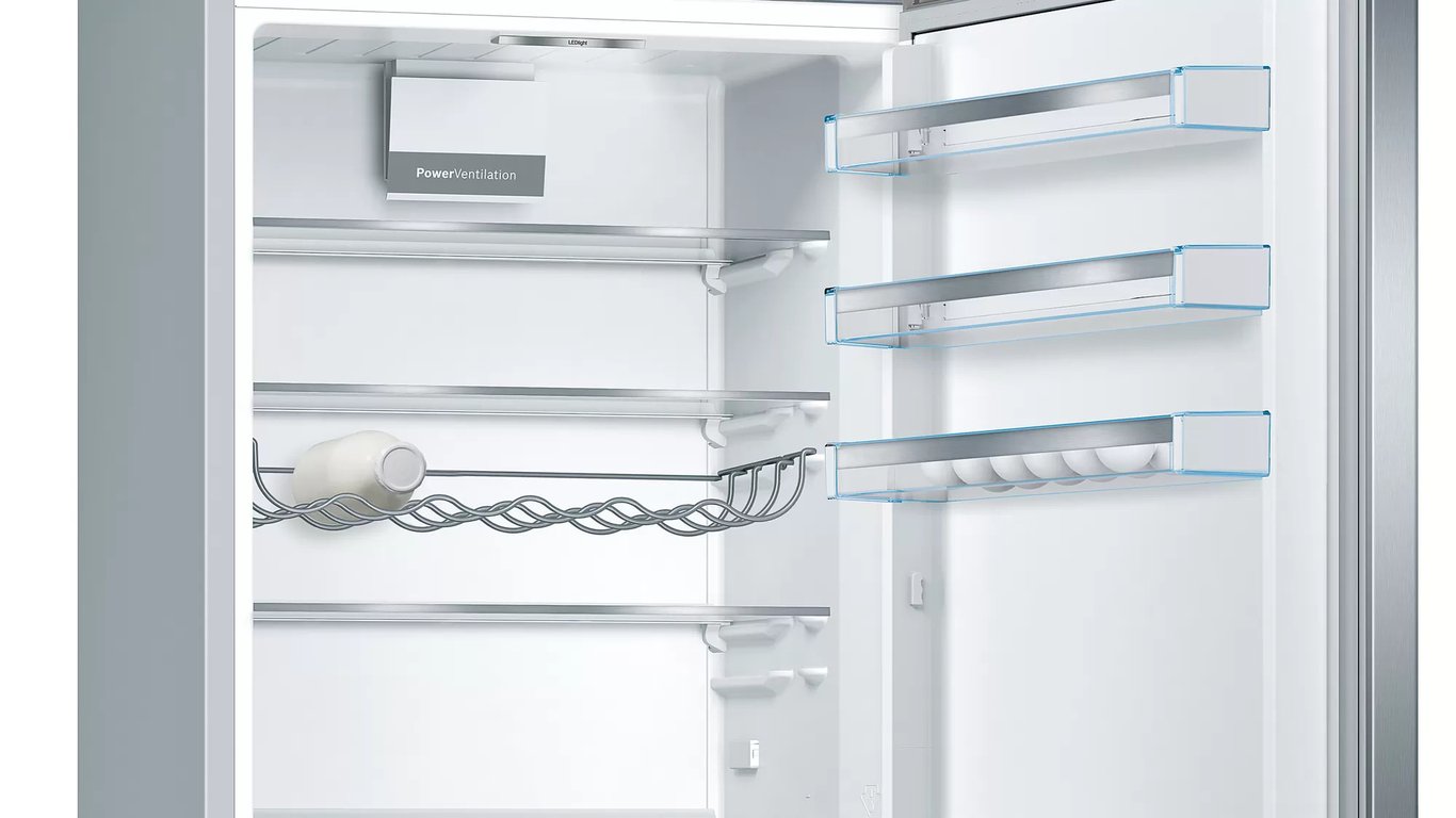 Bosch Serie 6 KGE49AICA lodówko-zamrażarka Wolnostojący 419 l Stal nierdzewna