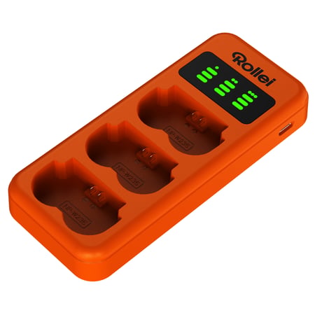 Rollei NP-W235 Fuji ładowarka akumulatorów Akumulator aparatu cyfrowego USB