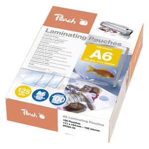 Peach PP525-04 Laminierfolie, 100 Stück.