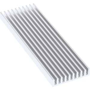 InLine 33955K system chłodzenia komputerów Dysk SSD Radiator Srebrny